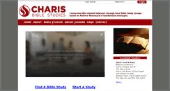 Desktop Screenshot of charisbiblestudies.org