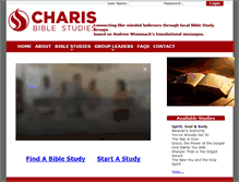 Tablet Screenshot of charisbiblestudies.org